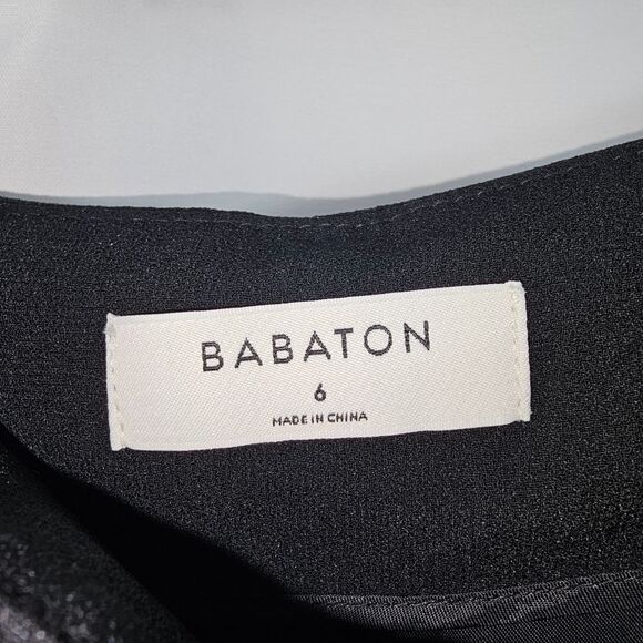 NWT Aritzia Babaton Mayne Shorts in Black Size 6 - Picture 2 of 9